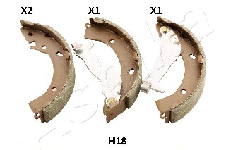 Комплект тормозных колодок LPR арт. 55-0H-H18