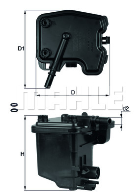 Топливный фильтр BLUE PRINT арт. KL 431D