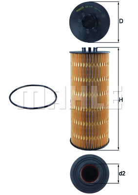 Фільтр масляний MB Actros 96-/CLAAS Jaguar 830/850/870/890/900 T3 Profistar FEBI BILSTEIN арт. OX168D