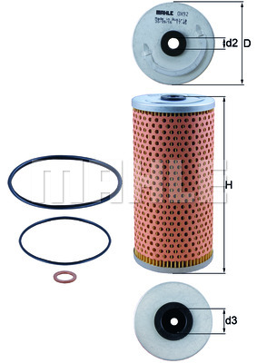 Масляный фильтр FEBI BILSTEIN арт. OX 92D