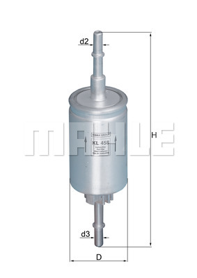 Топливный фильтр BLUE PRINT арт. KL 458