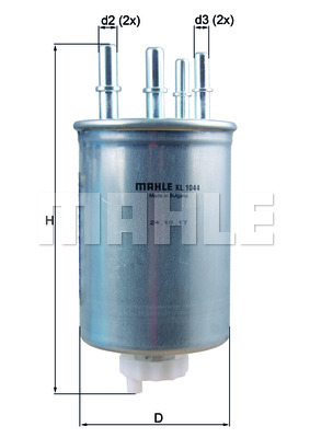 Фільтр паливний BOSCH арт. KL 1044