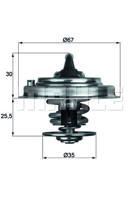 Термостат FEBI BILSTEIN арт. TX 30 71 D