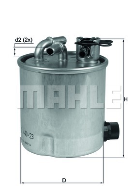 Топливный фильтр MANN-FILTER арт. KL 440/23