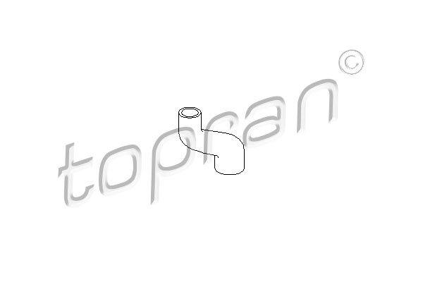 Шланг гумовий сист. охолоджен. THERMOTEC арт. HP205714