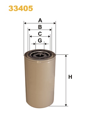 Фільтр паливний HENGST FILTER арт. 33405