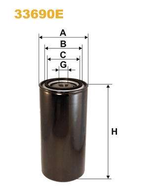 Фільтр паливний KNECHT арт. 33690E