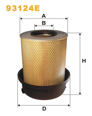 Фільтр повітряний FEBI BILSTEIN арт. 93124E