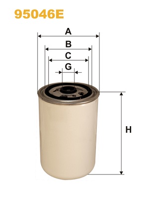 Фільтр паливний FEBI BILSTEIN арт. 95046E