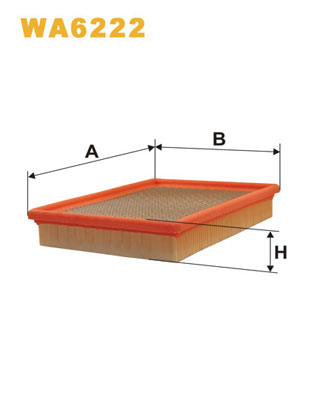 Воздушный фильтр KNECHT арт. WA6222