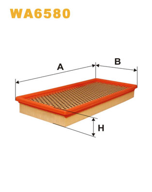 Фільтр повітря MANN-FILTER арт. WA6580