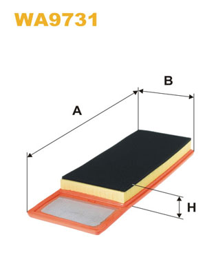 Фільтр повітряний WIX FILTERS арт. WA9731