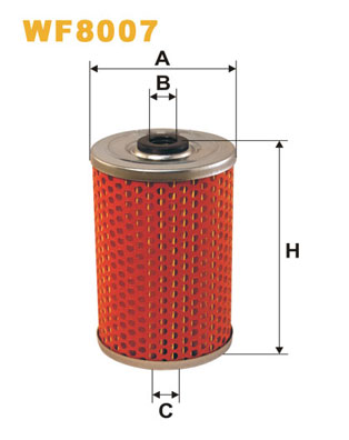 Топливный фильтр MANN-FILTER арт. WF8007WIX