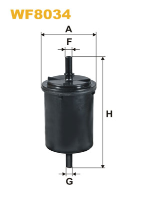 Топливный фильтр BOSCH арт. WF8034