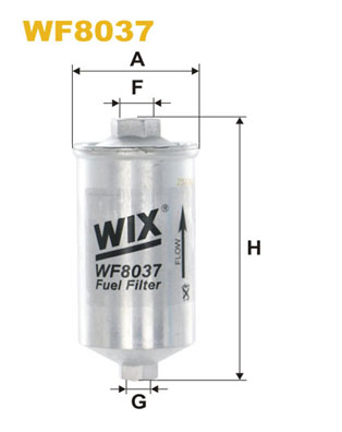 Топливный фильтр  арт. WF8037