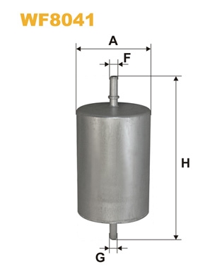 Топливный фильтр KNECHT арт. WF8041