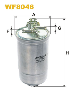 Топливный фильтр KNECHT арт. WF8046