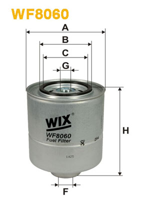 Фільтр палива FILTRON арт. WF8060WIX