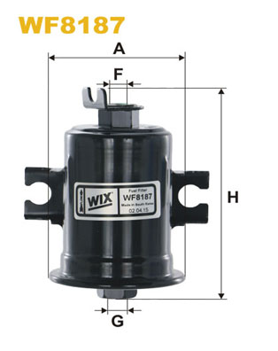 Топливный фильтр KNECHT арт. WF8187