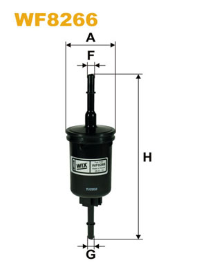 Топливный фильтр BOSCH арт. WF8266WIX