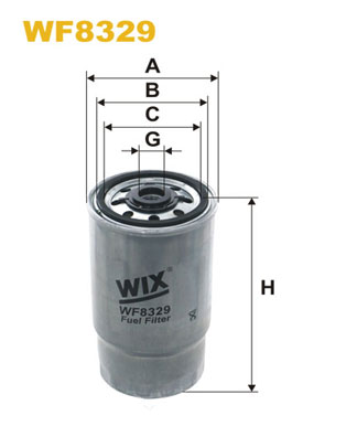 Топливный фильтр KNECHT арт. WF8329