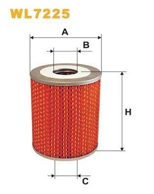 Фільтр оливи MANN-FILTER арт. WL7225