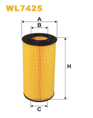 Масляный фильтр FILTRON арт. WL7425