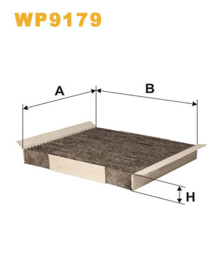 Фильтр салона MANN-FILTER арт. WP9179