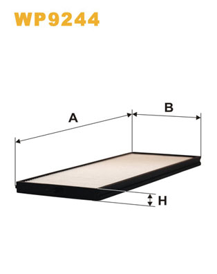 Фильтр салона FRAM арт. WP9244