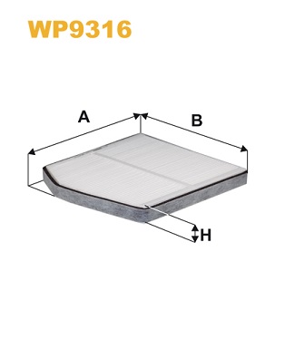 Фільтр салону BOSCH арт. WP9316