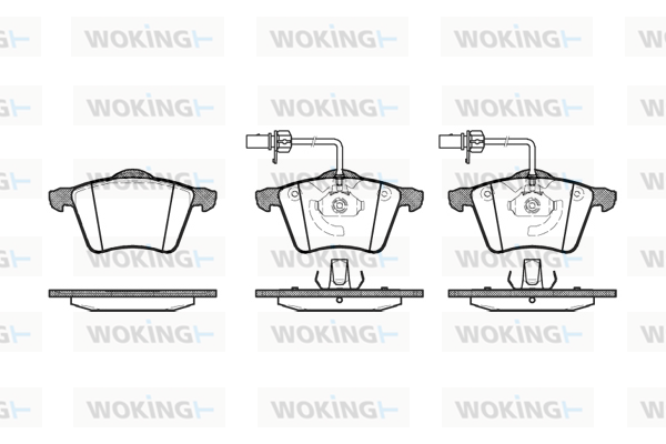 Тормозные колодки дисковые BOSCH арт. P6213.02