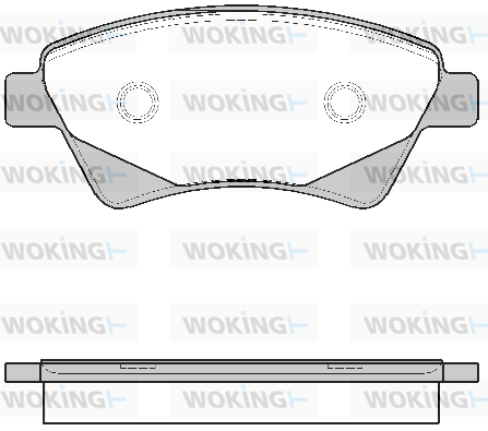 Тормозные колодки дисковые ATE арт. P8763.20