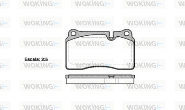 Тормозные колодки дисковые BOSCH арт. P13003.10