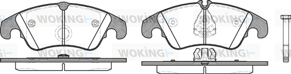 Тормозные колодки передние дисковые ROADHOUSE арт. P12043.10