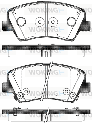 Тормозные колодки передние дисковые BREMBO арт. P15123.32