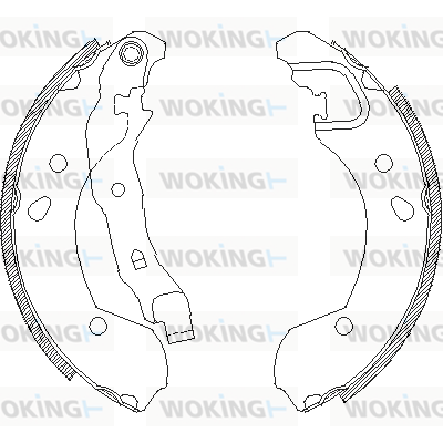 Комплект тормозных колодок BOSCH арт. Z4168.00