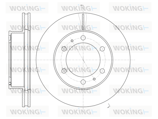 Тормозной диск ROADHOUSE арт. D61205.10