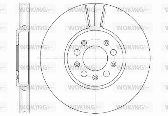 Тормозной диск ROADHOUSE арт. D6544.10
