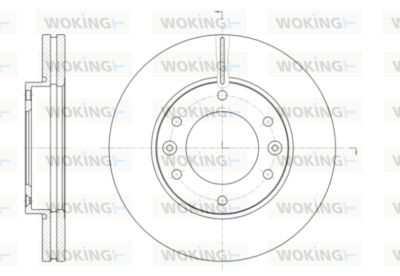 Тормозной диск BREMBO арт. D61396.10