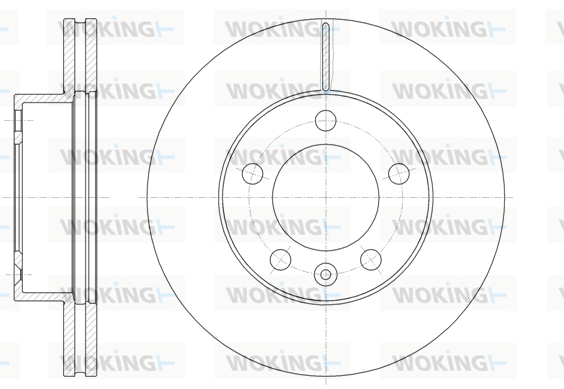 Тормозной диск ROADHOUSE арт. D61475.10