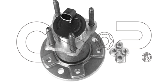 Подшипник ступицы (задней) Opel Astra H 04-14/Zafira 05-15 (+ABS) SKF арт. 9400133K