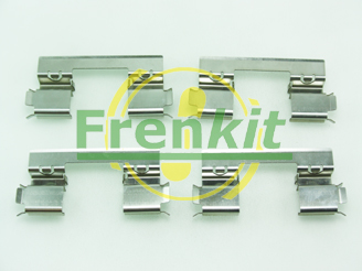 Планка суппорта (переднего) прижимная (к-кт) Renault Kangoo 1.2-1.6 08- (Lucas) QUICK BRAKE арт. 901798