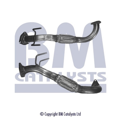 Труба выхлопного газа BOSAL арт. BM70453