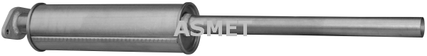 Передній глушник,випускна сист ASMET 07242
