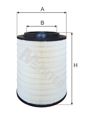 A 801 Фільтр повітряний MANN-FILTER арт. A801
