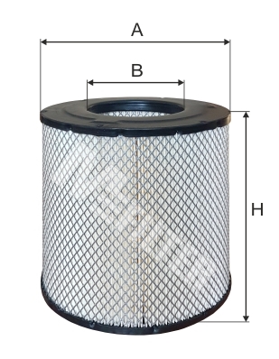 Фильтр воздушный MITSUBISHI CANTER VI, VII, VIII 93- (M-FILTER)  арт. A 8022