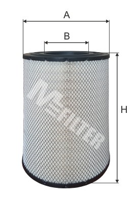 A 842 Фільтр повітряний MAHLE арт. A842