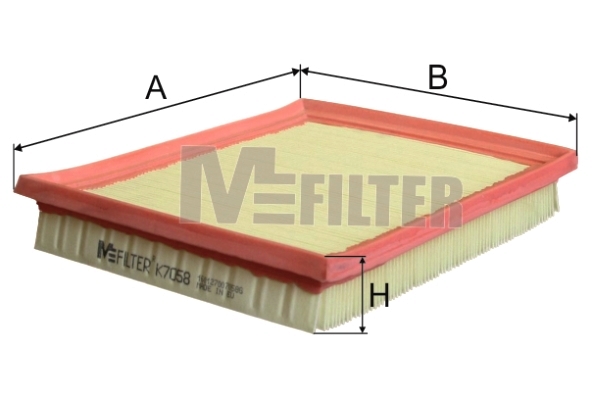 Воздушный фильтр MANN-FILTER арт. K 7058