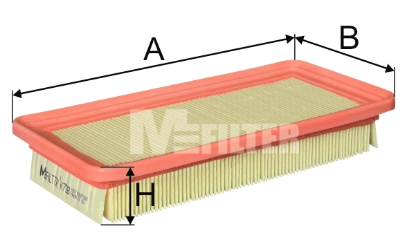 K 728 Фільтр повітряний FRAM арт. K 728