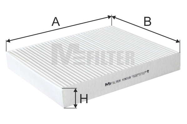 K 9018 Фільтр салона MANN-FILTER арт. K 9018